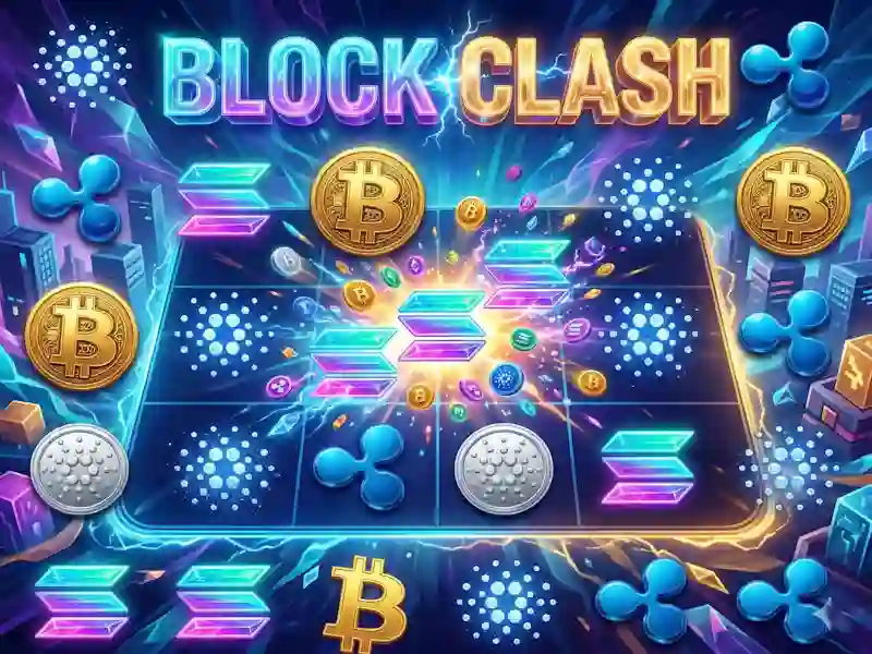Jwèt Block Clash sou entènèt