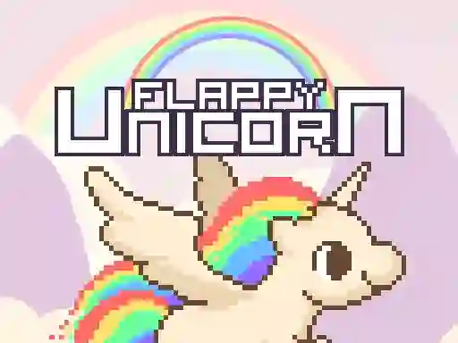 Jwèt Flappy Unicorn sou entènèt