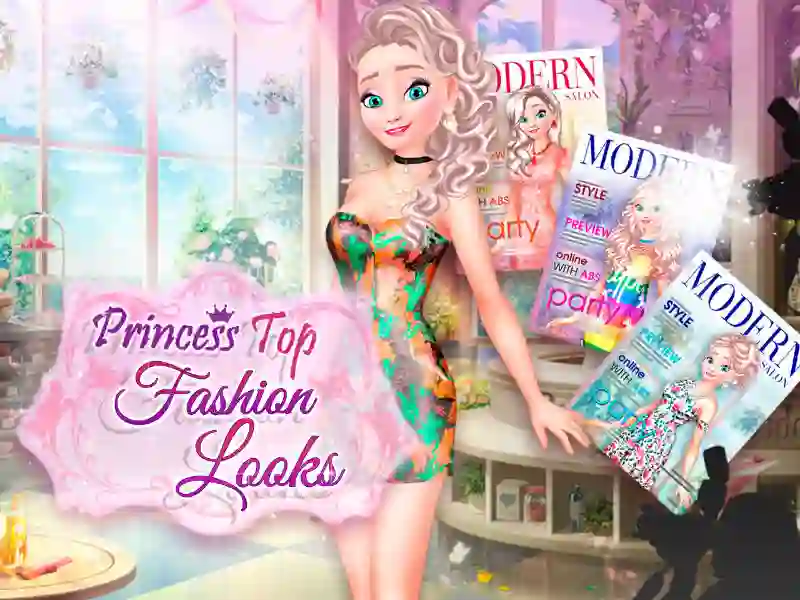 Jwèt Princess Top Fashion Looks sou entènèt