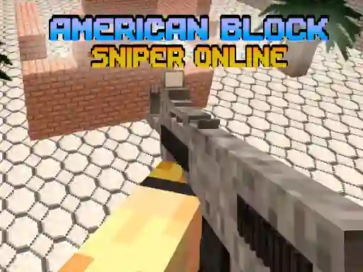 Jwèt American Block Sniper Online sou entènèt