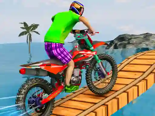 Jwèt Bike Stunt Race Master 3d Racing sou entènèt