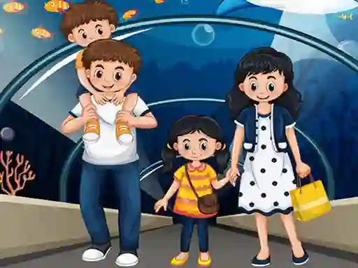 Jwèt Day In Aquarium Hidden Stars sou entènèt
