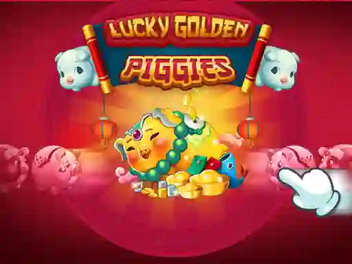 Jwèt Lucky golden Piggies sou entènèt
