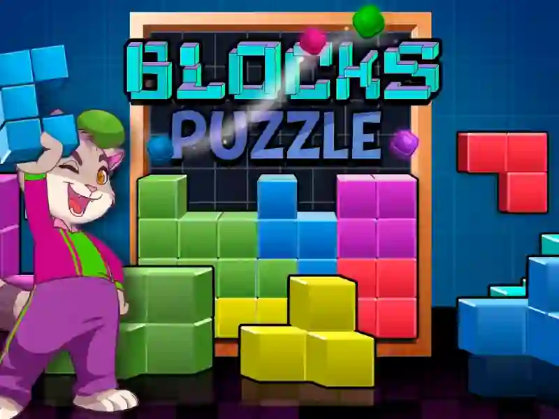Jwèt Blocks puzzle sou entènèt