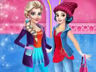 Jwèt Princess Winter Activities sou entènèt