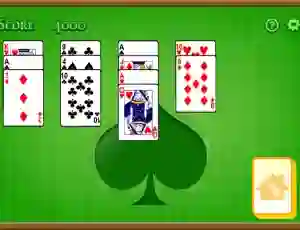 Jwèt Aces Up Solitaire sou entènèt