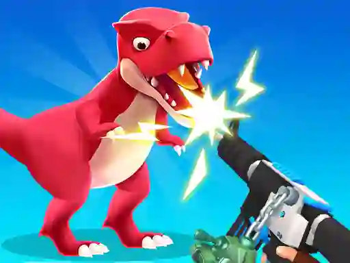 Jwèt Dino Shooter Pro sou entènèt