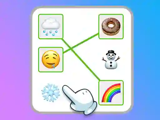 Jwèt Emoji Match sou entènèt