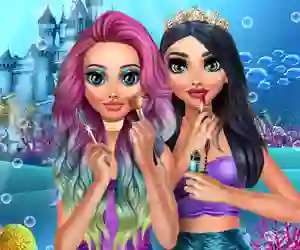 Jwèt Mermaids Makeup Salon sou entènèt
