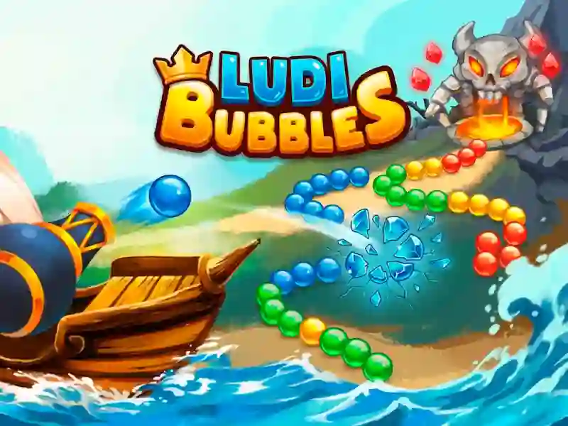 Jwèt Ludi Bubbles sou entènèt
