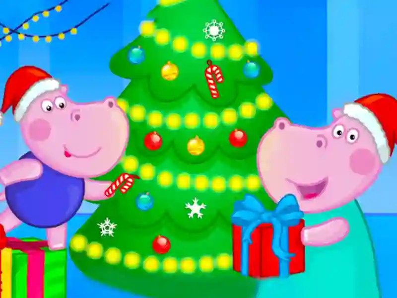 Jwèt Hippo Christmas Calendar sou entènèt