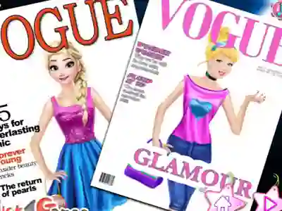Jwèt Princesses On Vogue Cover sou entènèt