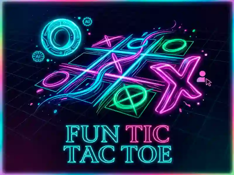 Jwèt Fun Tic Tac Toe sou entènèt