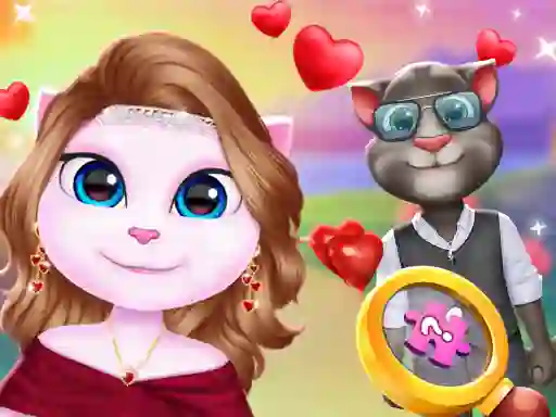 Jwèt Kitty Couple Lovely Valentine sou entènèt