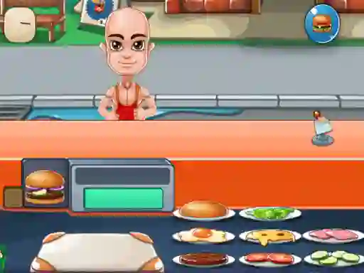 Jwèt Super Burguer sou entènèt