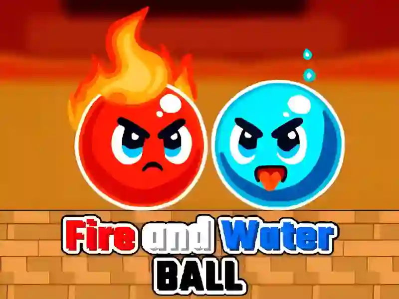 Jwèt Fire and Water Ball sou entènèt