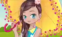 Jwèt Kawaii Beauty Dress Up sou entènèt