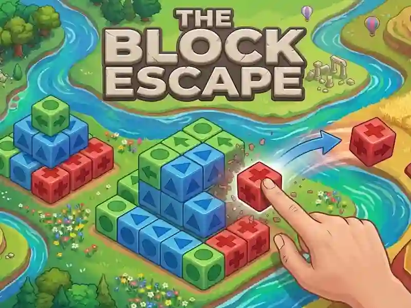 Jwèt The Block Escape sou entènèt