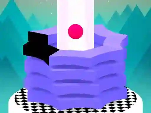 Jwèt Stack Ball Fall sou entènèt