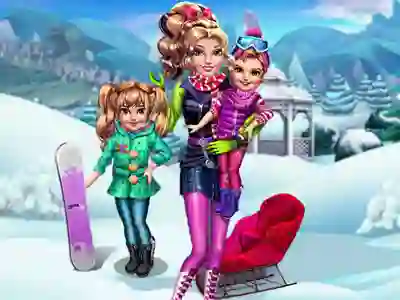 Jwèt Twins Winter Fun! sou entènèt