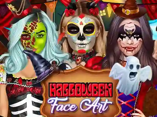 Jwèt Kylie Jenner Halloween Face Art sou entènèt