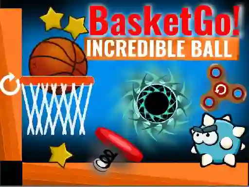 Jwèt Basket Go! Incredible BasketBall sou entènèt