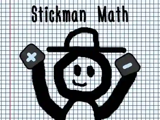 Jwèt Stickman Math sou entènèt