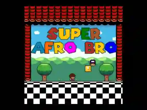 Jwèt Super Afro Bro sou entènèt