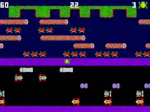 Jwèt Clumpsy Frogger 2D sou entènèt