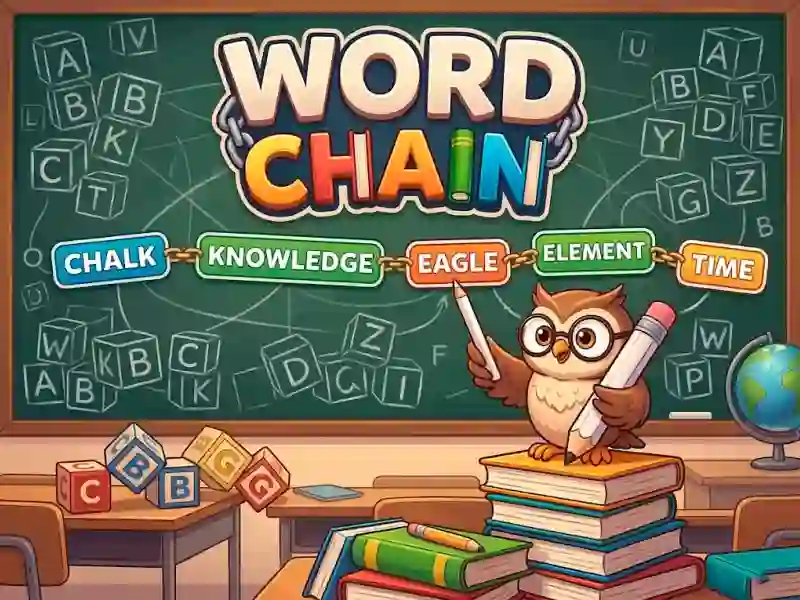 Jwèt Word Chain sou entènèt