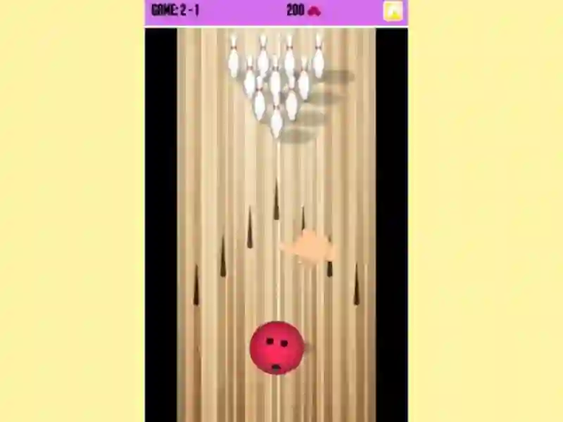 Jwèt Bowling King sou entènèt