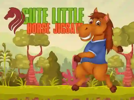 Jwèt Cute Little Horse Jigsaw sou entènèt