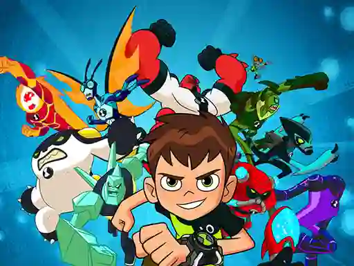 Jwèt Ben 10 Hero time sou entènèt