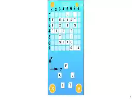 Jwèt Word Cross sou entènèt