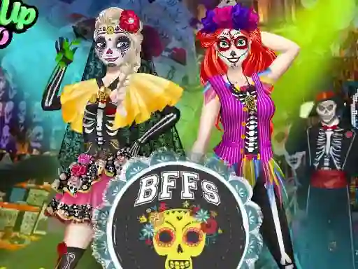 Jwèt BFFS Day Of The Dead sou entènèt