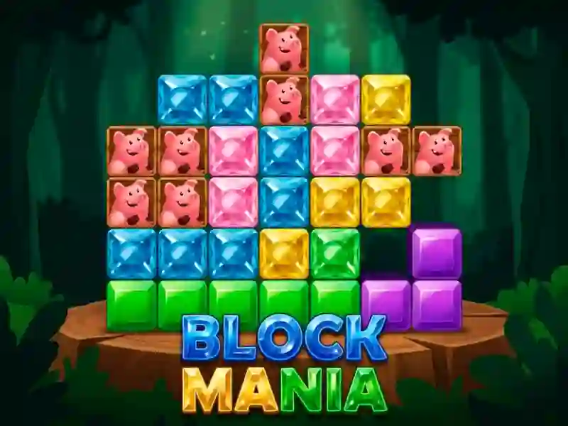 Jwèt Block Mania sou entènèt
