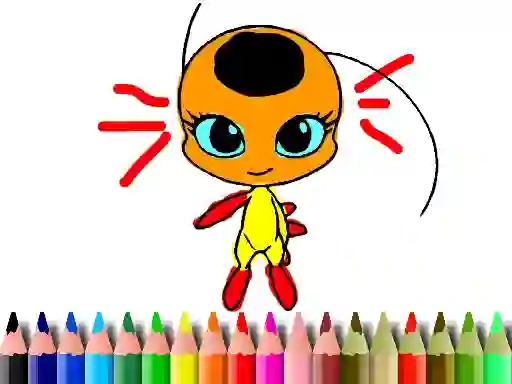 Jwèt Back To School: Dotted Girl Coloring sou entènèt