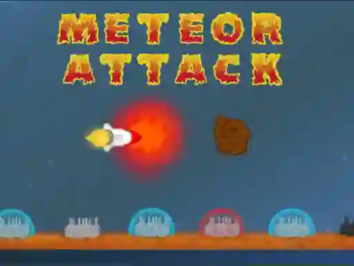 Jwèt Meteor Attack sou entènèt