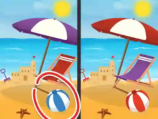 Jwèt Spot The Difference Seasons sou entènèt
