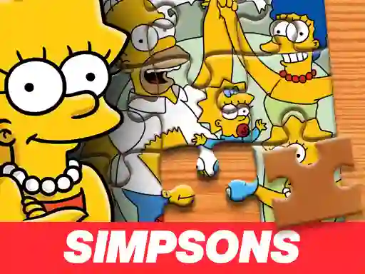 Jwèt Simpson Jigsaw Puzzle sou entènèt