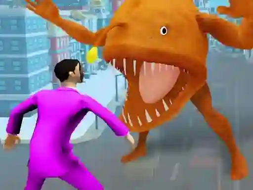 Jwèt Home Rush The Fish Fight sou entènèt