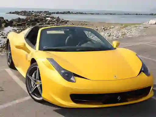 Jwèt Ferrari 458 Spider Slide sou entènèt
