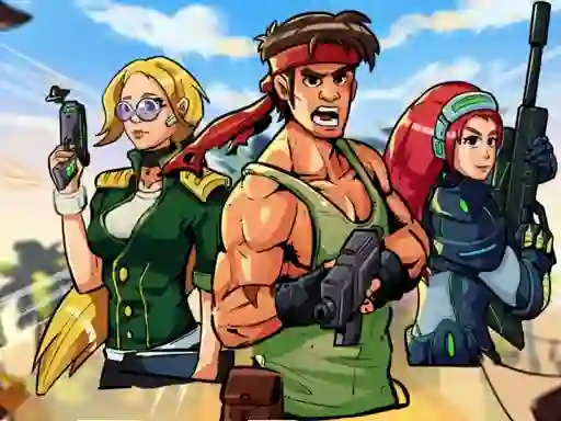 Jwèt Metal Shooter Brother Squad sou entènèt