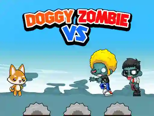 Jwèt Doggy Vs Zombies sou entènèt