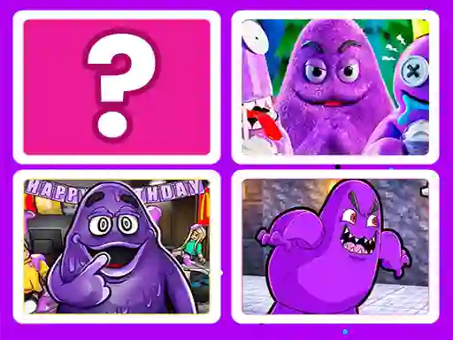 Jwèt Grimace Shake Match Up sou entènèt