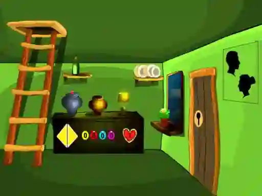 Jwèt Secret House Escape sou entènèt