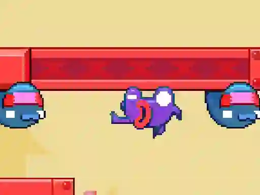 Jwèt Frogy Ninja 2D sou entènèt
