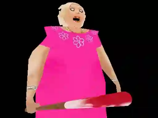 Jwèt Barby Granny sou entènèt