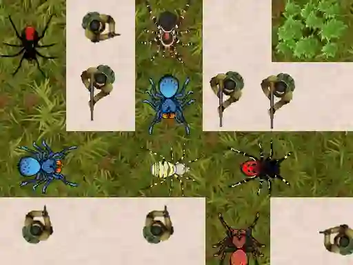 Jwèt Spider Tower Defense sou entènèt