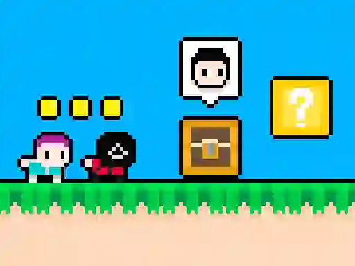 Jwèt Pixcade Squid sou entènèt